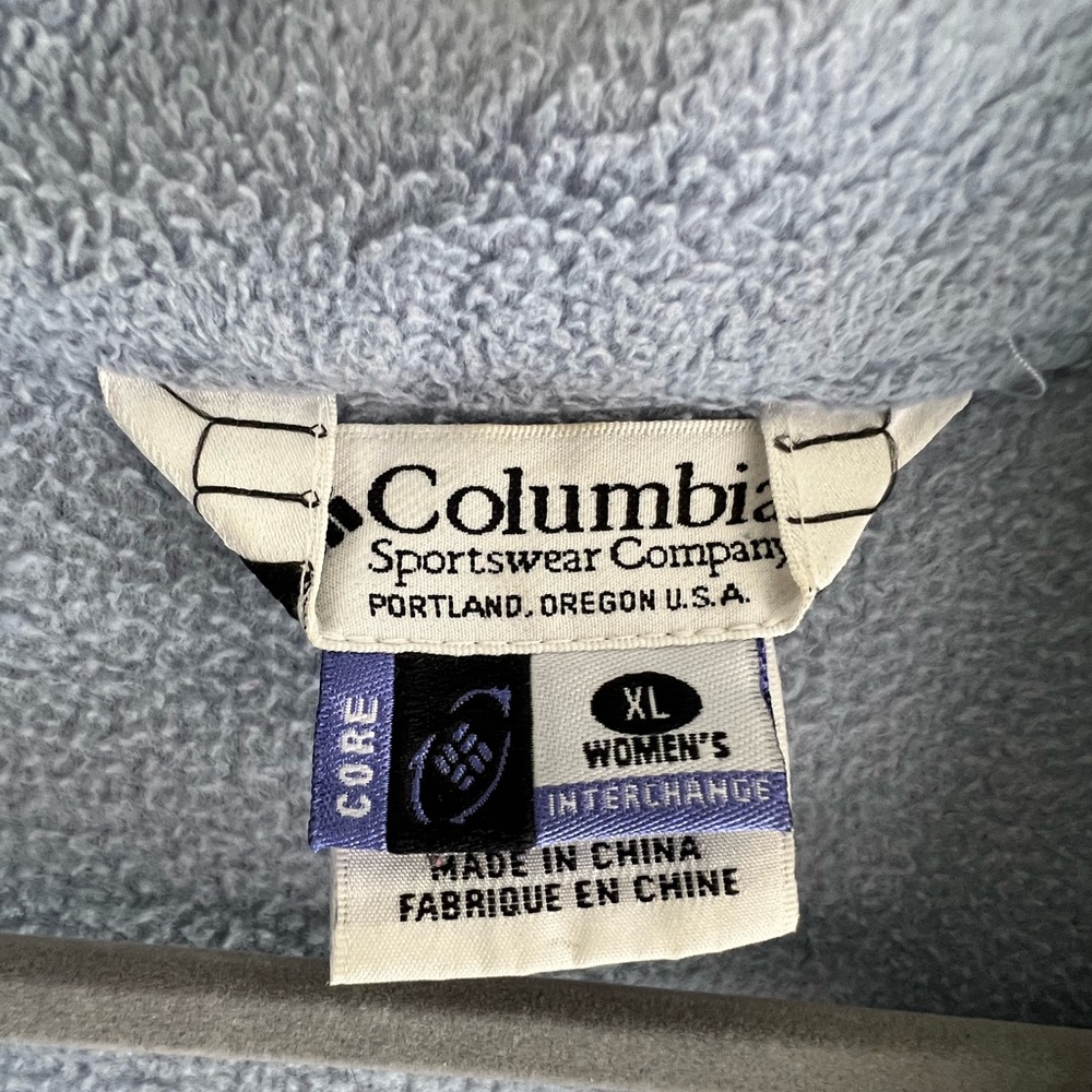 Columbia Gray Fleece Zip-Up Jacket - Picture 10 of 10